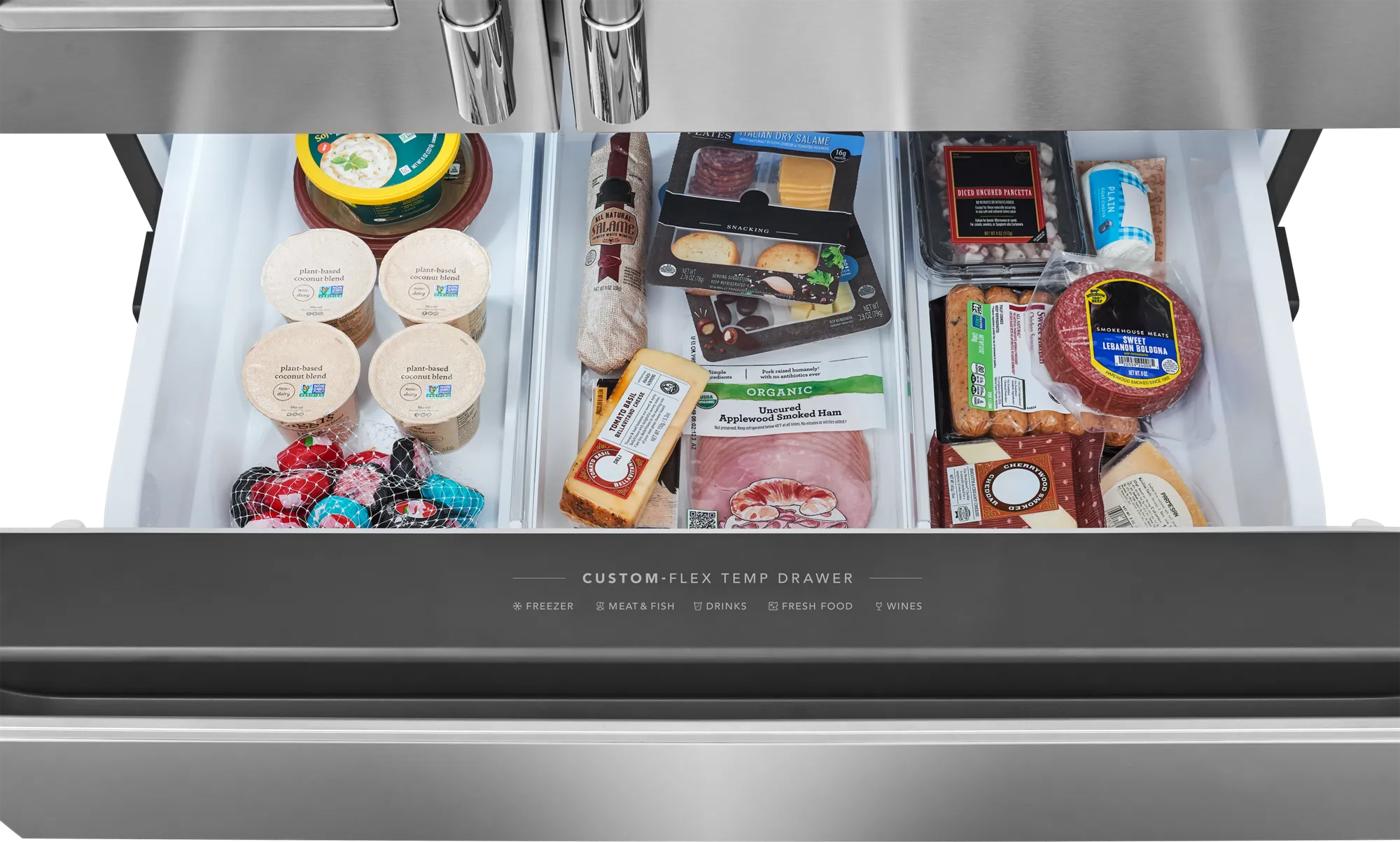 22 Cu. Ft. Counter-Depth 4-Door French Door Refrigerator