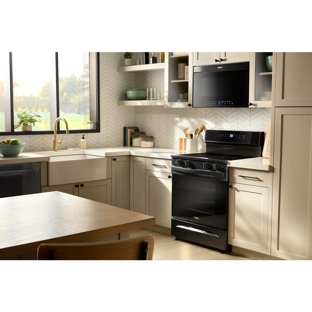30-inch Electric Smart Range with Air Cooking Technology, No Preheat Air Fry, High Speed Preheat Oven, WipeClean™ Coating, and Steam/Self Clean