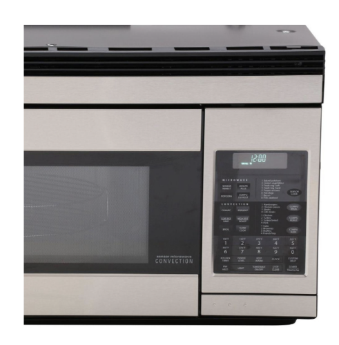 1.1 cu. ft. 850W Sharp Stainless Steel Over-the-Range Convection Microwave Oven