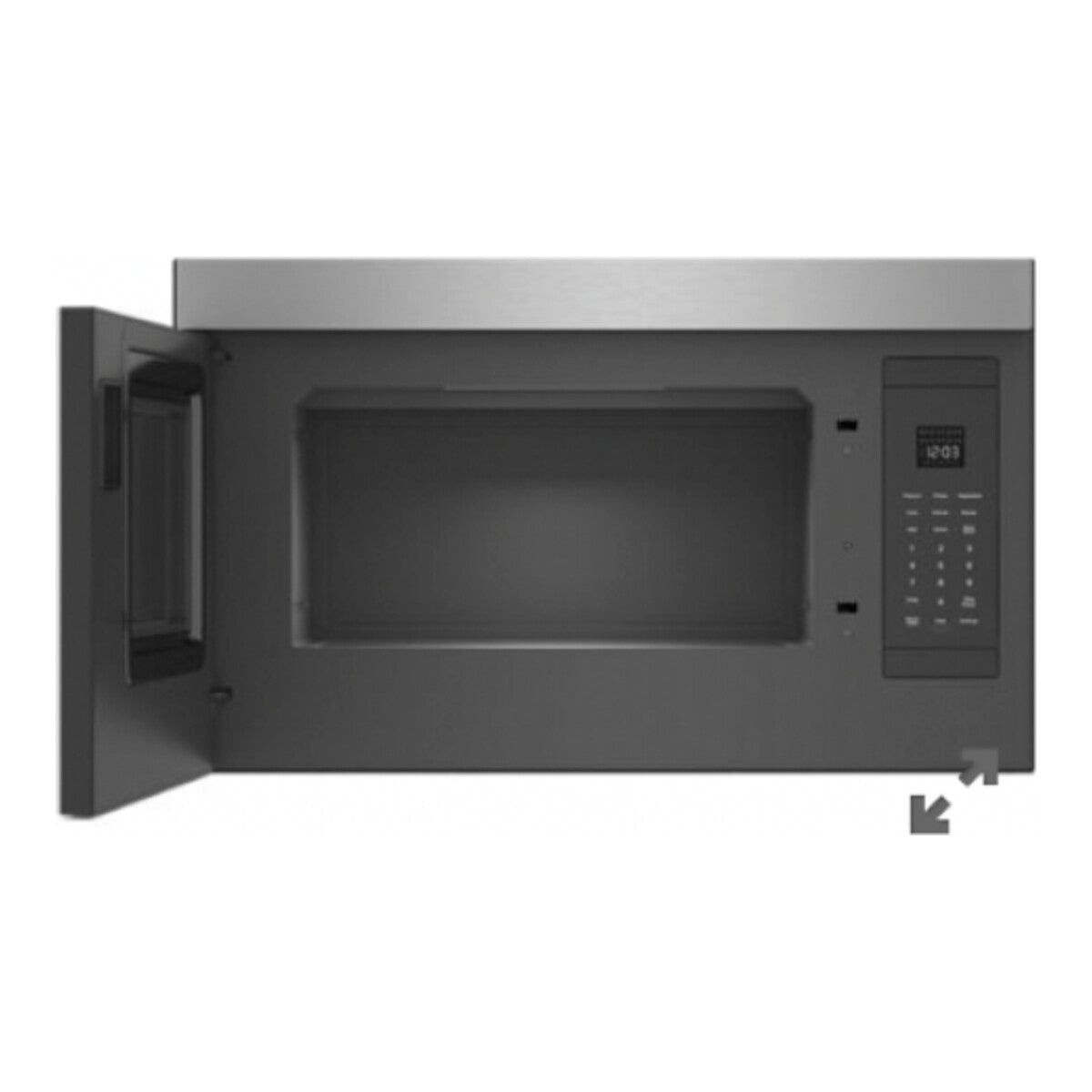 Over-The-Range Microwave with Flush Built-In Design