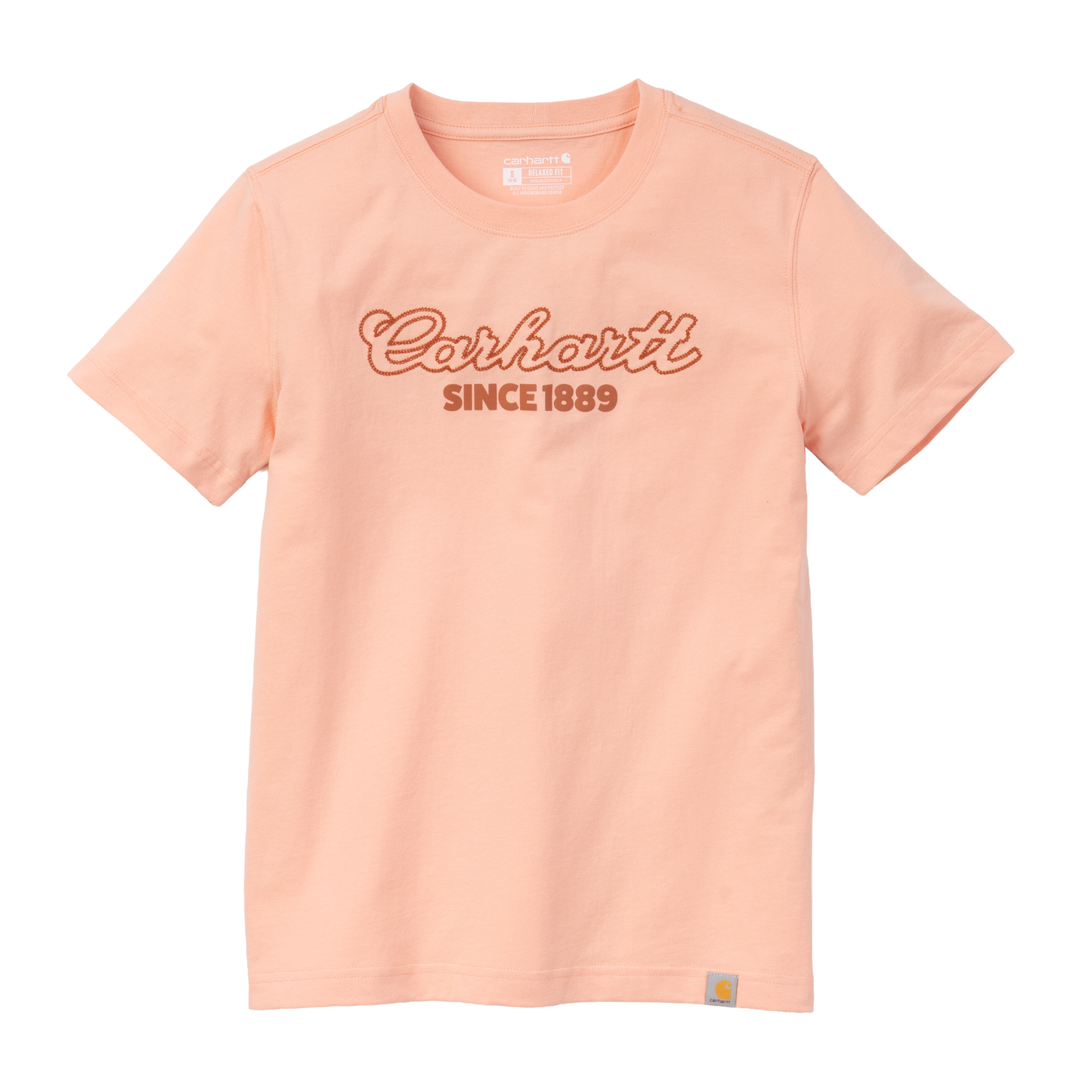 Carhartt Women's Irvine Relaxed Embroidered Carhartt T-Shirt