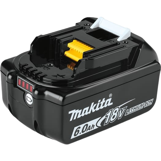 Black and white 18V lithium-ion battery pack for power tool accessories and batteries & chargers collections