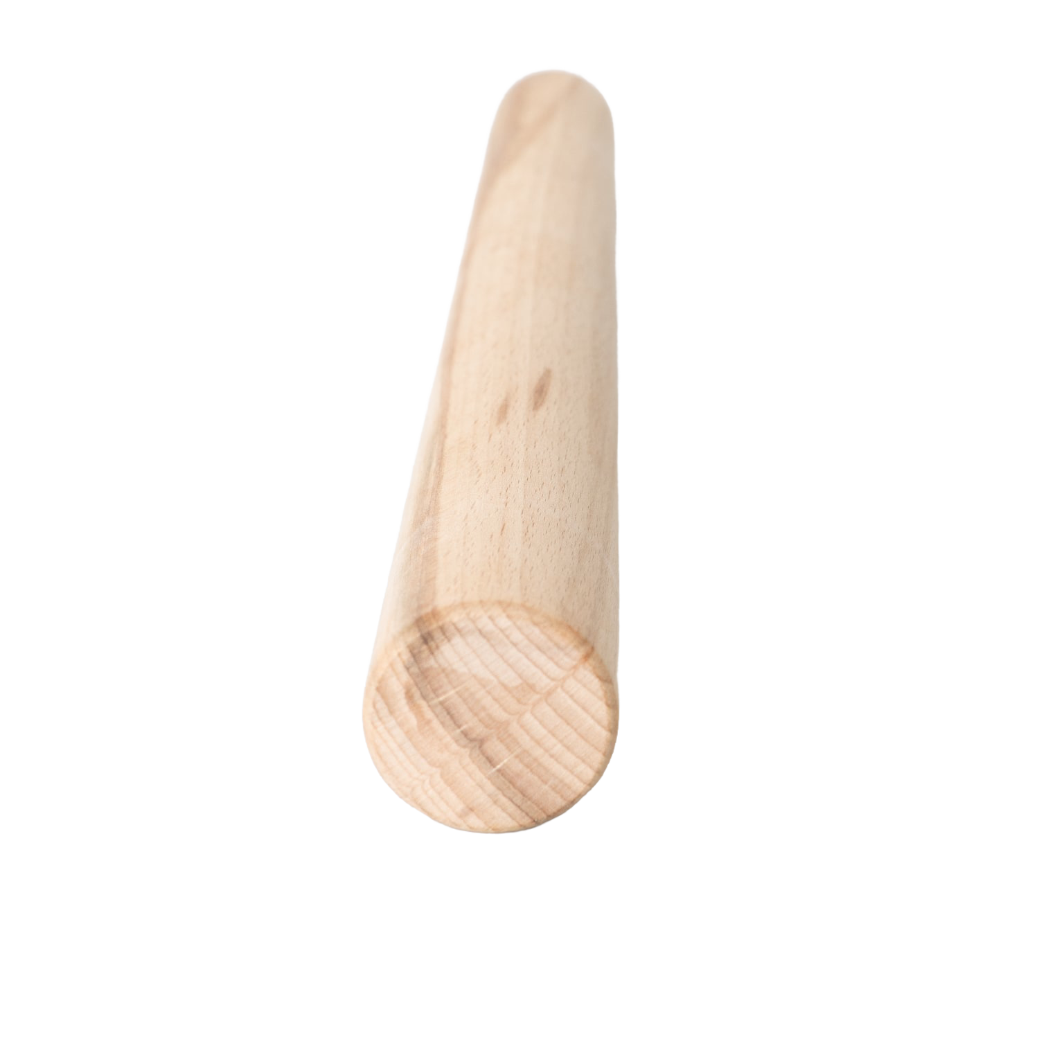 Smooth light wooden dual-sided stomper tool for kitchenware use, ideal for jars and crocks, under $50 collections