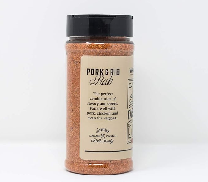 Whiskey Bent BBQ The Old Fashioned Dry Rub, 12 oz.