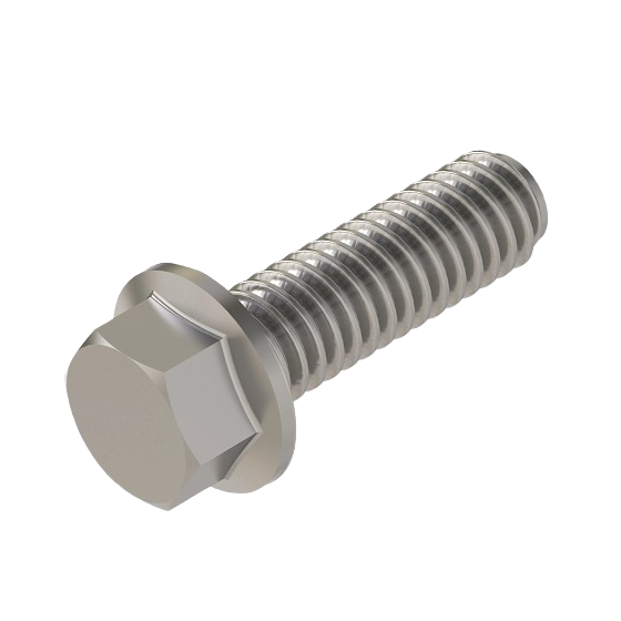 John Deere 19M7863 M6 X 25 Hexagonal Head Flanged Screw