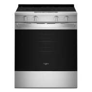 30-inch Electric Smart Range with Air Cooking Technology and Steam Clean