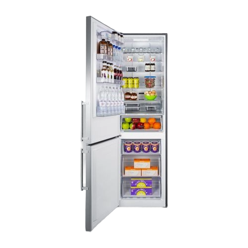 24" Wide Bottom Freezer Refrigerator
