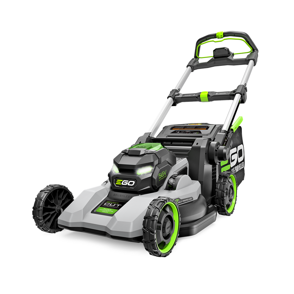 Cordless lawn mower with 22-inch composite deck and Select Cut System for home improvement and yard care tasks
