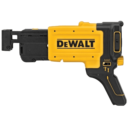 Yellow and black drywall screw gun attachment designed for efficient fastening in tools and home improvement projects