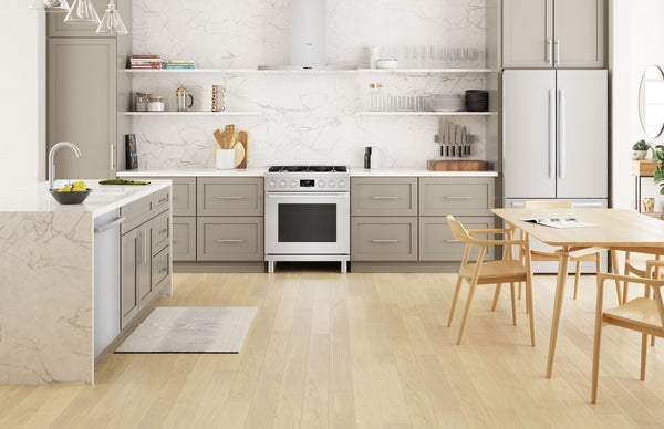 800 Series, Dual Fuel Freestanding Range, 30'', Stainless Steel
