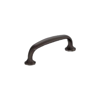 Oil-rubbed bronze cabinet pull with 3-inch center spacing for furniture hardware in home improvement collections under $50