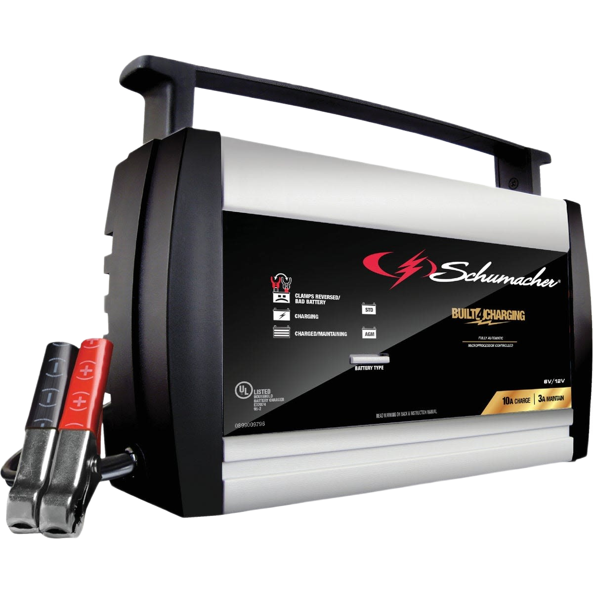 Compact 12V battery charger with microprocessor control for automotive and mechanic tools under $100 collection