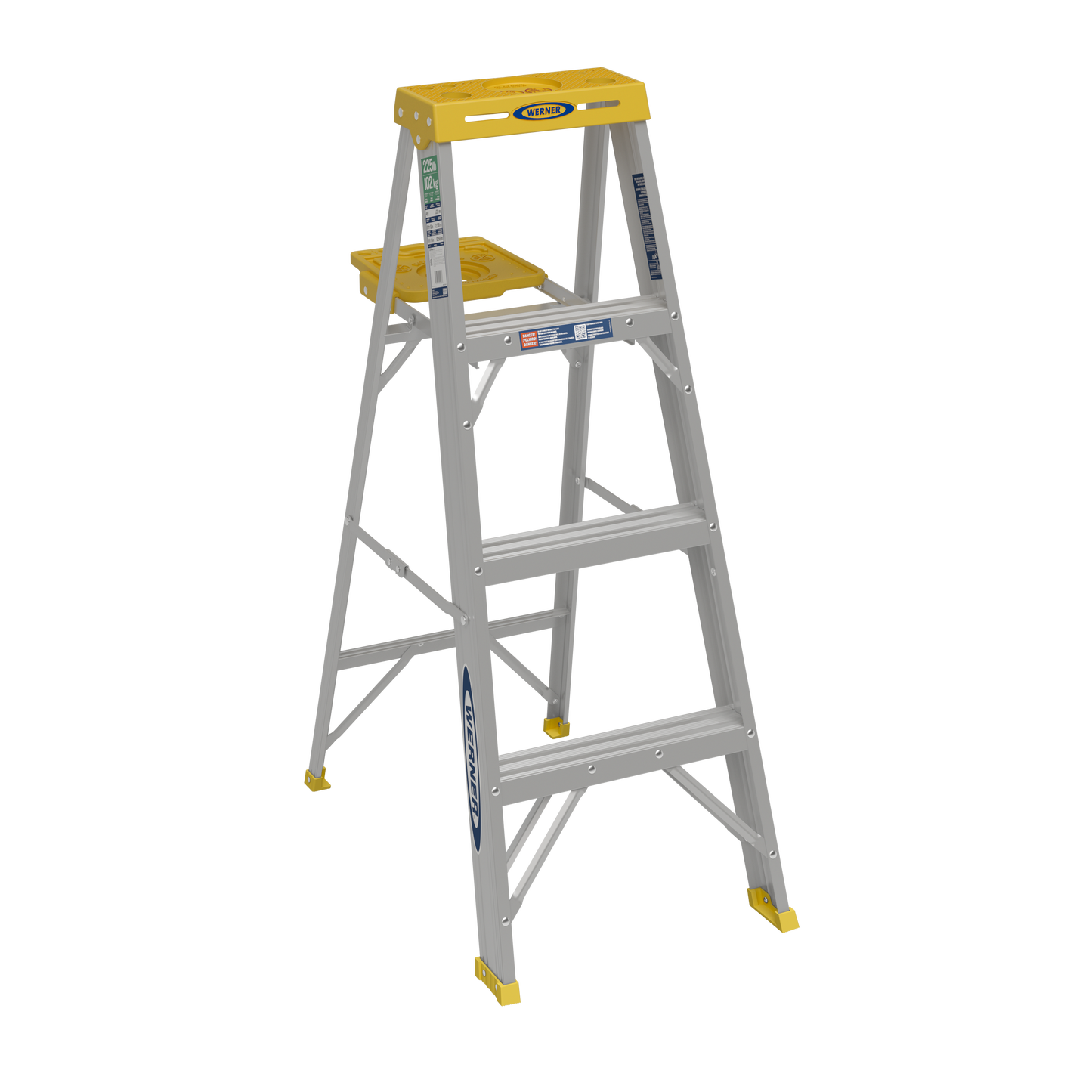 Werner 4 ft. Aluminum Step Ladder
