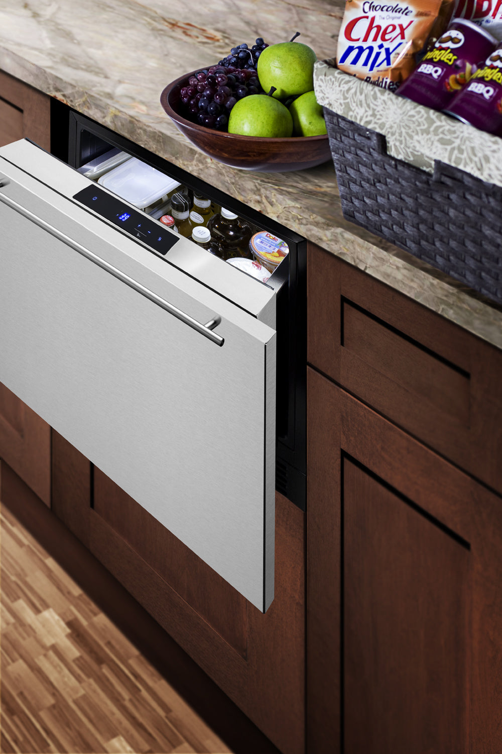 24" Wide Built-In Drawer Refrigerator