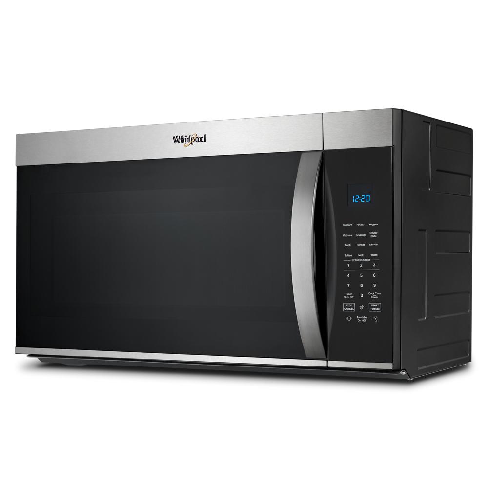 30-inch stainless steel over the range microwave with digital control panel in kitchen appliances collection