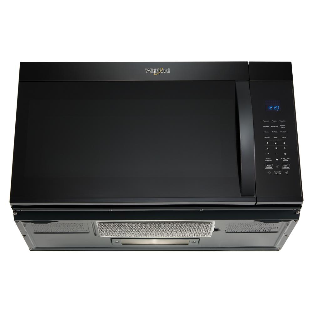 Black 30-inch over the range microwave with sensor cooking, digital timer display, and control panel from Microwaves collection