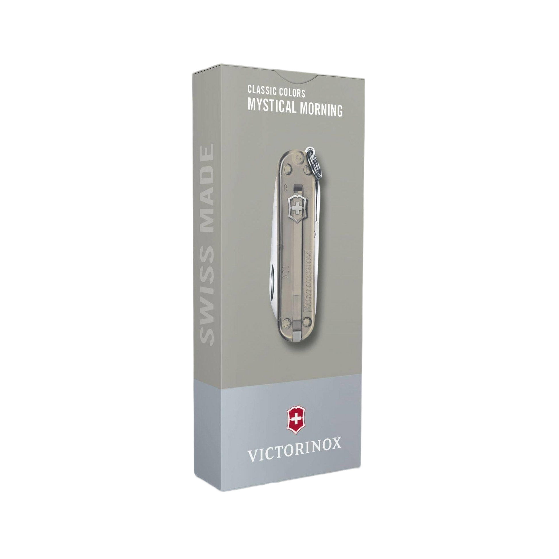 Transparent compact multi-tool pocket knife with keyring in muted tones for cutting and woodworking tools under $50 collections