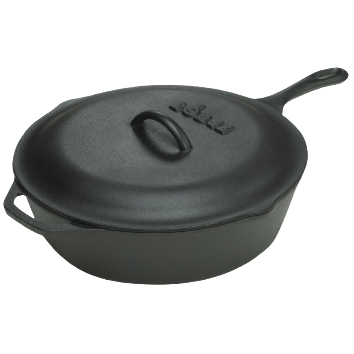 Extra deep cast iron chicken fryer with lid and practical handle in kitchenware and Lodge Cast Iron collections