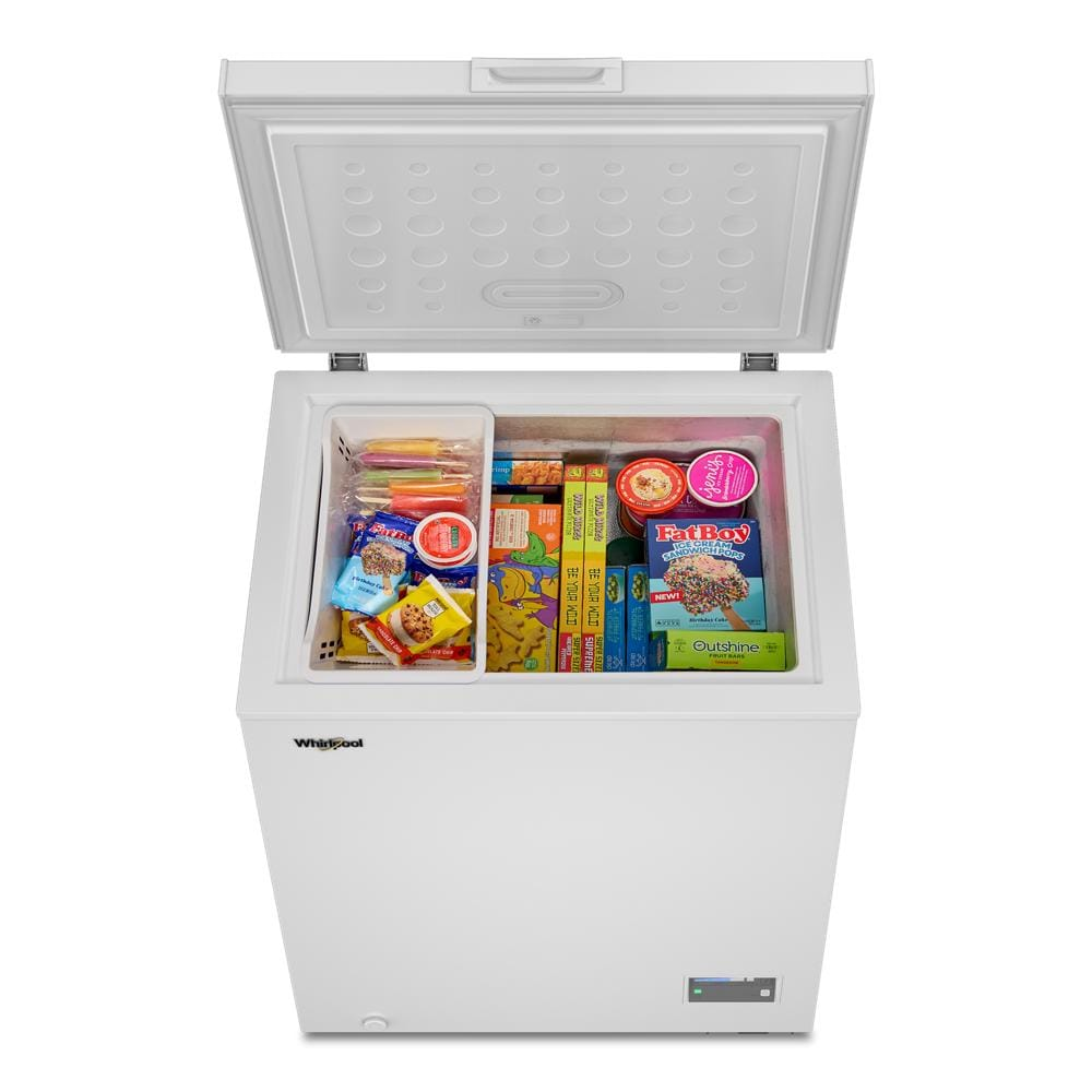 Whirlpool® 5 cu. ft. Chest Freezer with 1 Storage Basket