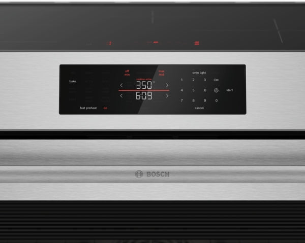 500 Series, Induction Freestanding Range, 30'', Stainless Steel