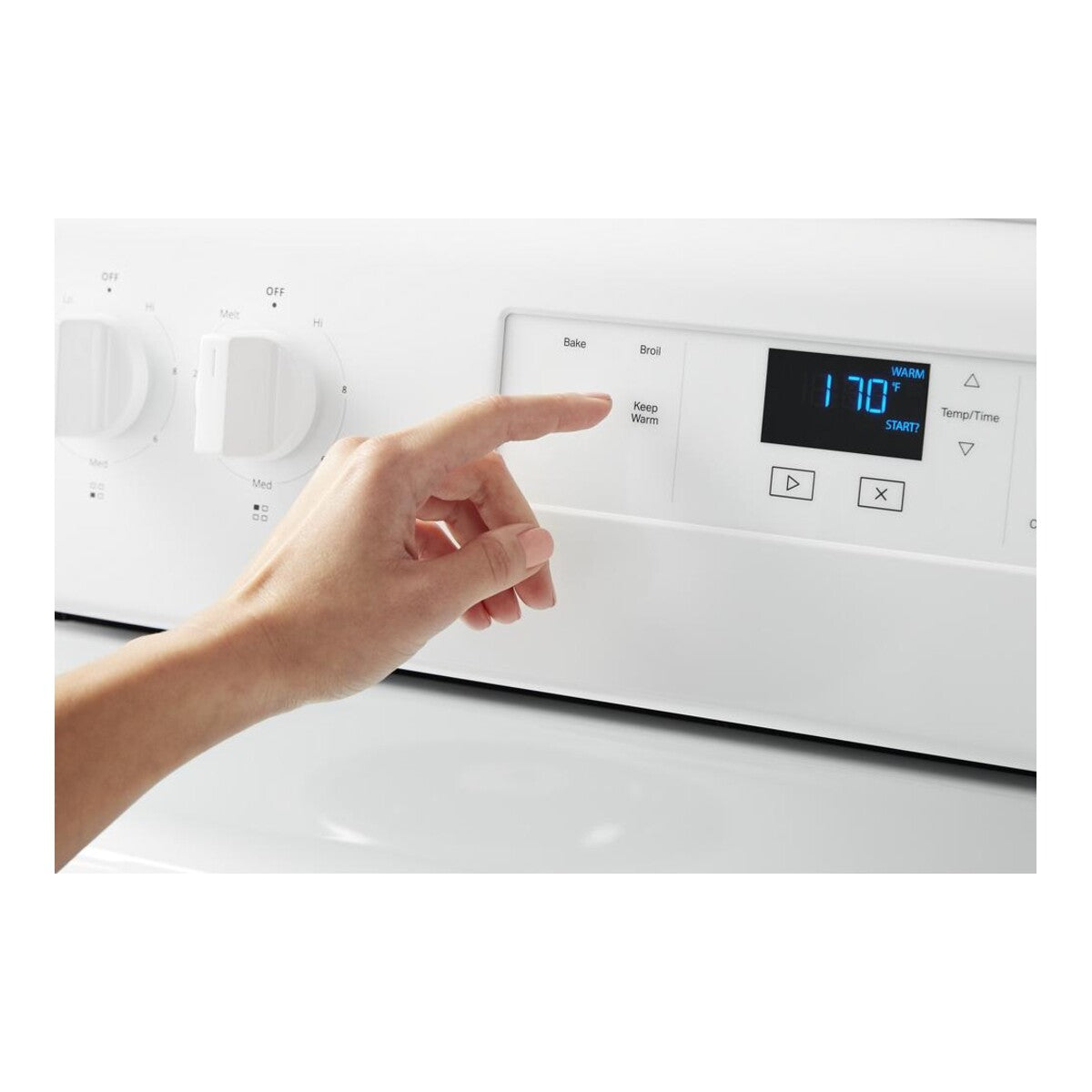 4.8 cu. ft. Electric Range with Keep Warm setting