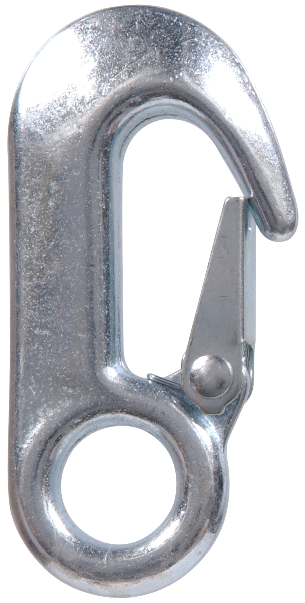 Hardware Essentials Round Fixed Eye Zinc Snap Hook 5/8" x 3-1/2"