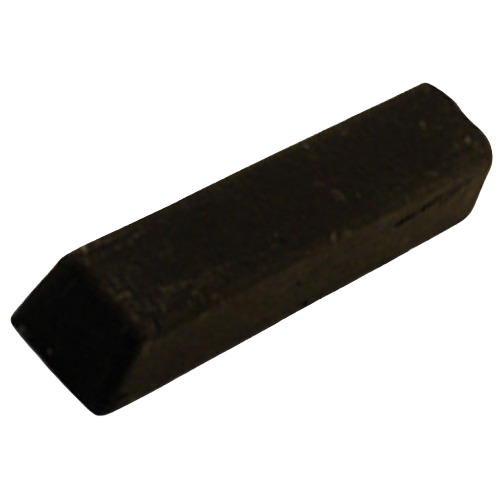 Black polishing emery compound bar for sanding, finishing, and polishing in woodworking tool accessories collection
