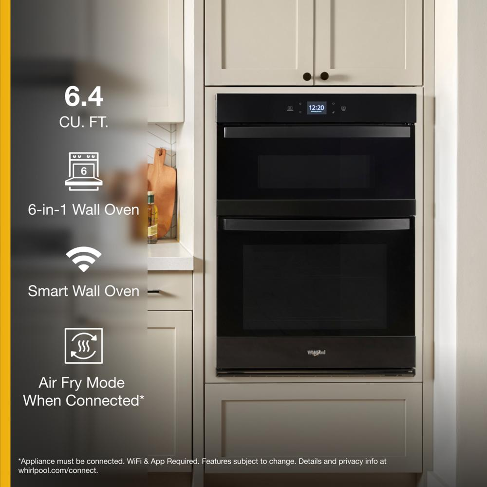 6.4 Total Cu. Ft. Combo Wall Oven with Air Fry When Connected