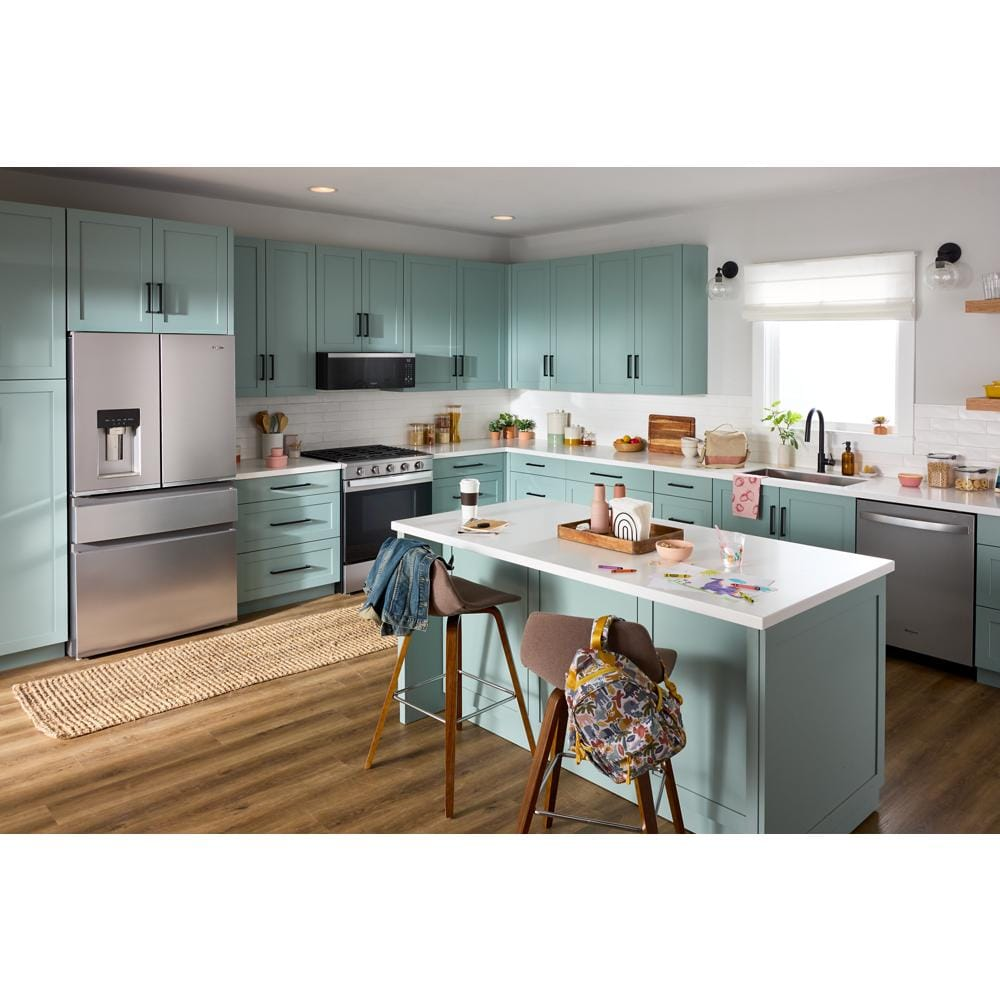 36-inch Wide True Counter Depth 4-Door French Door Refrigerator - 22 cu. ft.