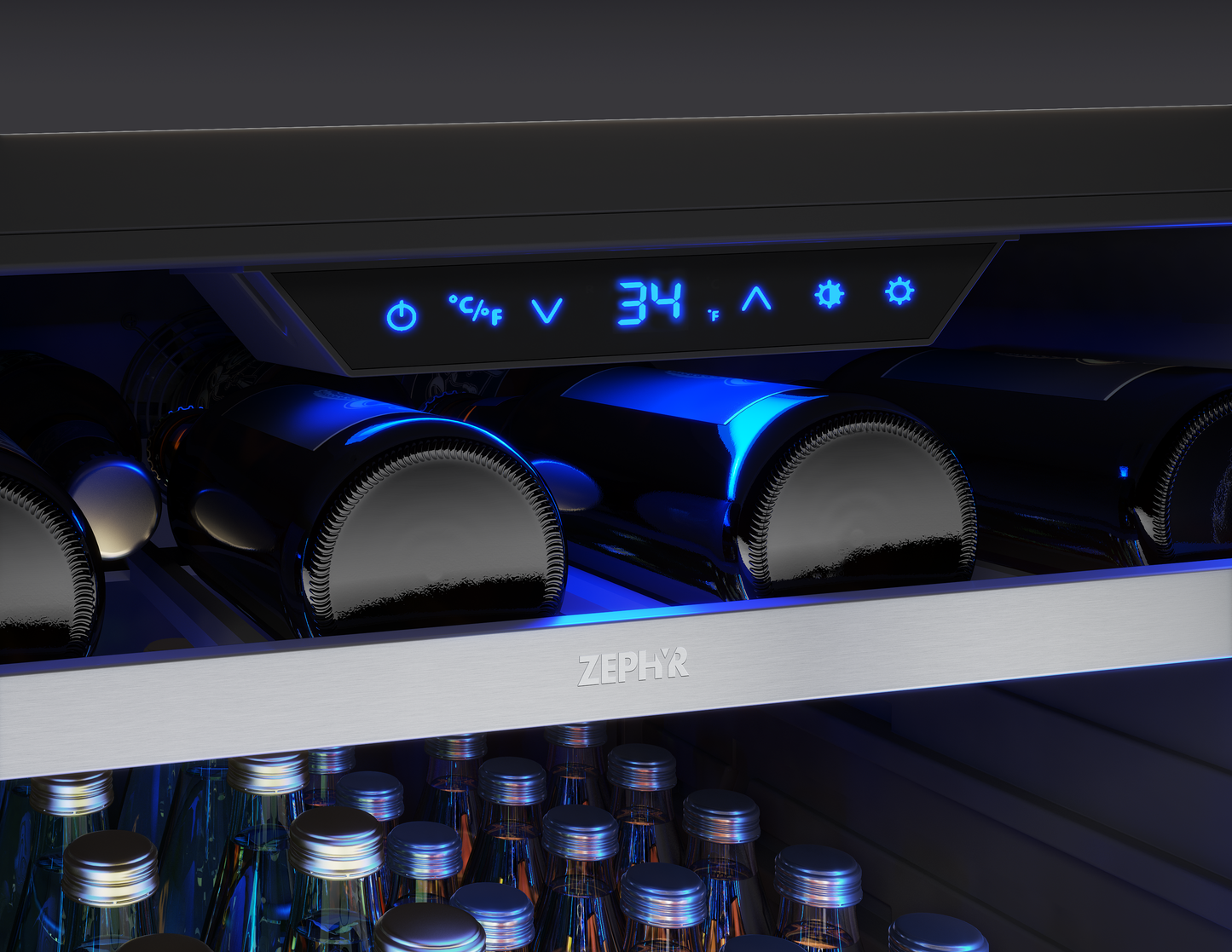 Beverage Center 24", Reversible Single Zone