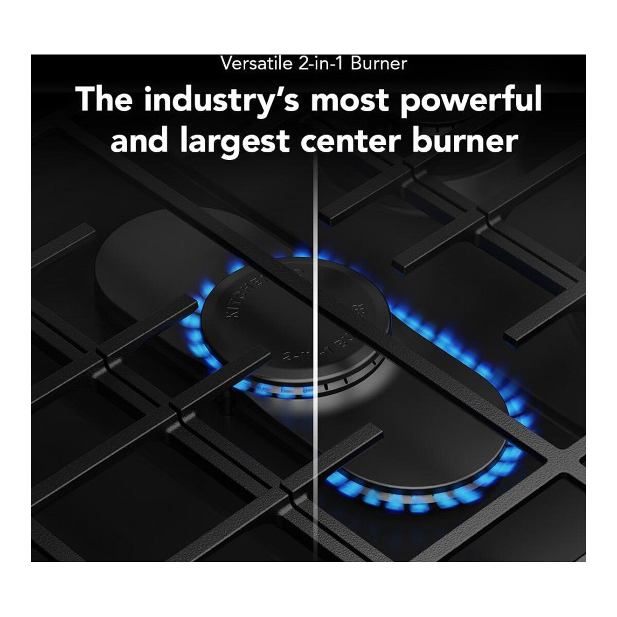 5.0 Cu. Ft. Smart Slide-in Gas Range with Convection Cooking Modes and 2-in-1 Burner