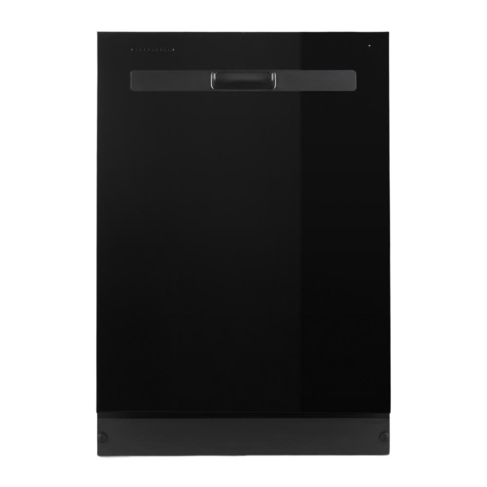 Black built-in dishwasher with sleek handle and smooth front panel from Dishwashers and Kitchen & Kitchenware collections