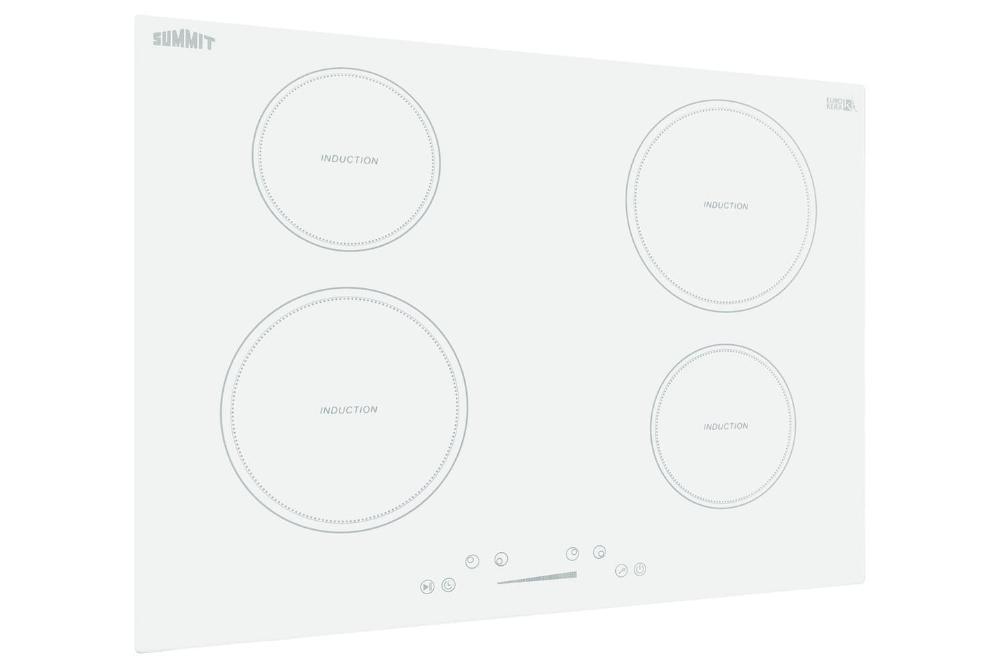 30" Wide 208-240V 4-Zone Induction Cooktop