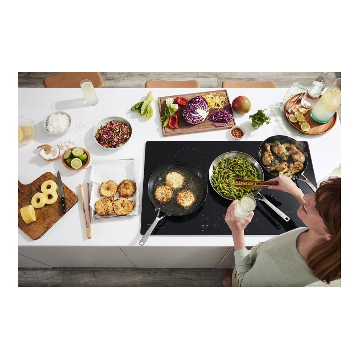 36-Inch 5-Element Sensor Induction Cooktop