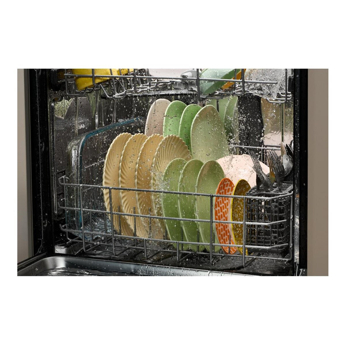 24” Stainless Steel Dishwasher with AI Intelligent Wash - 47 dBA