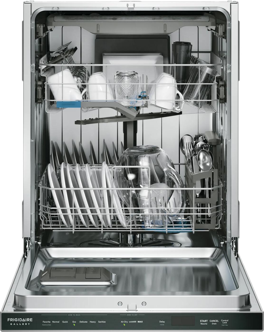 24" Stainless Steel Tub Built-In Dishwasher with CleanBoost™