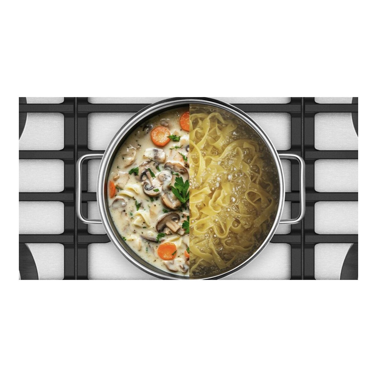 KitchenAid® 30 in. Gas Cooktop with 5 Burners and Integrated Wok Grate