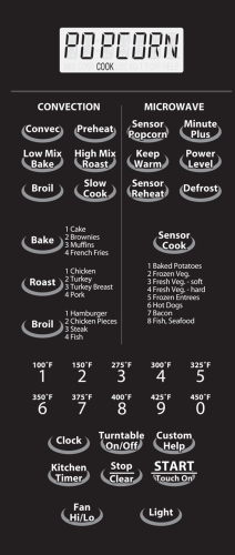 1.1 cu. ft. 850W Sharp Stainless Steel Convection Over-the-Range Microwave Oven