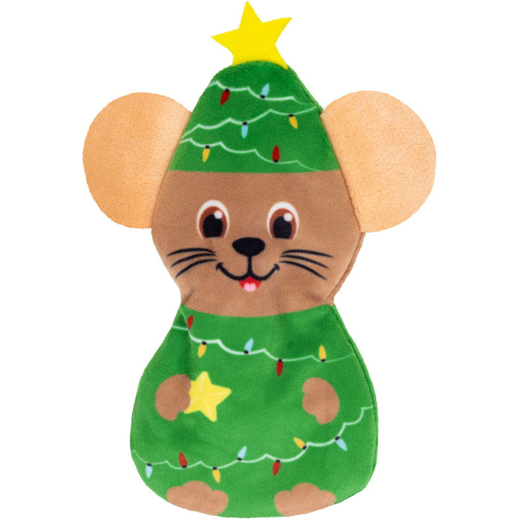 KONG Refillables Mouse Catnip Christmas Cat Toy
