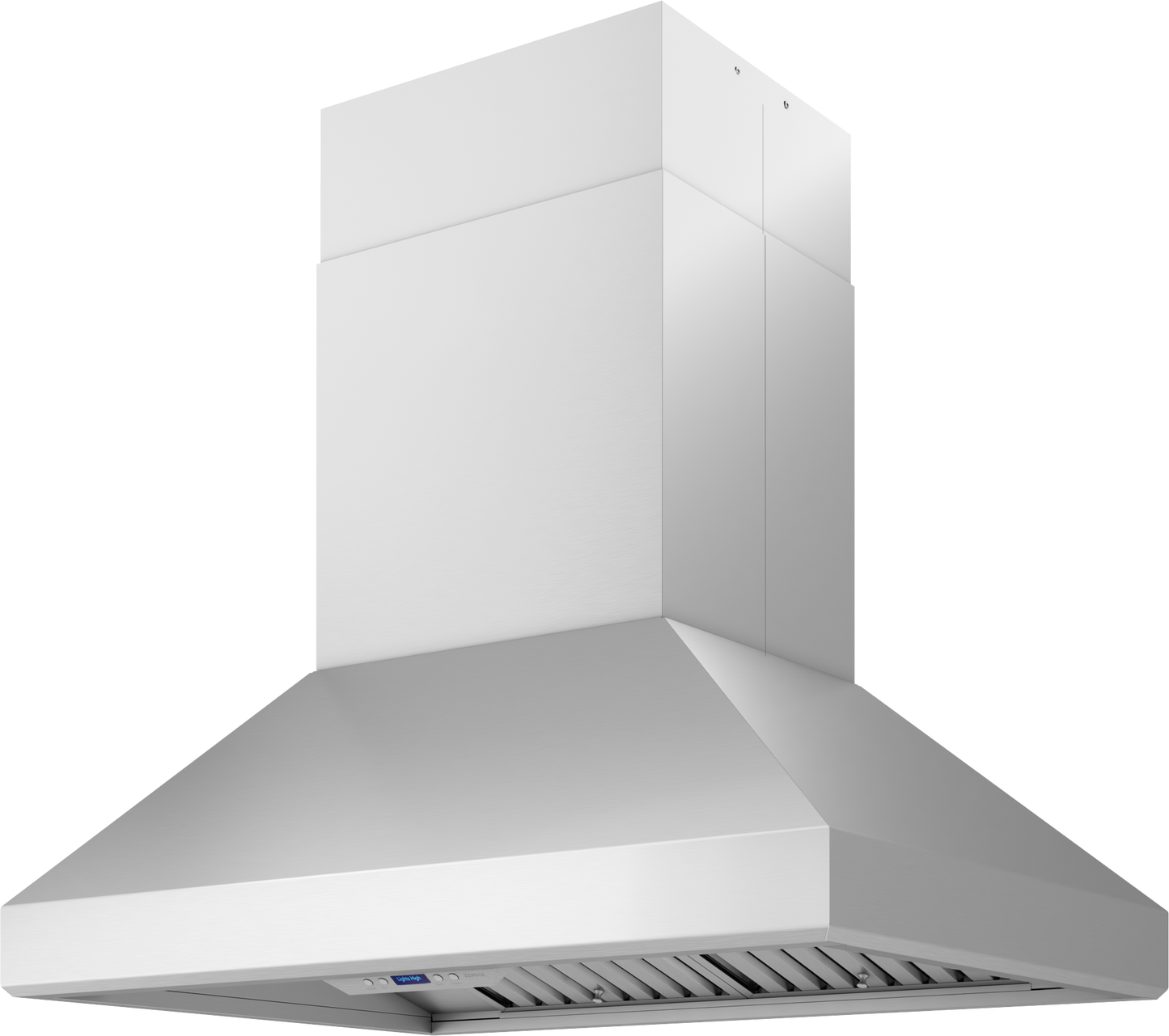 stainless steel island range hood with high power blower for kitchen over the range hoods and home improvement tools