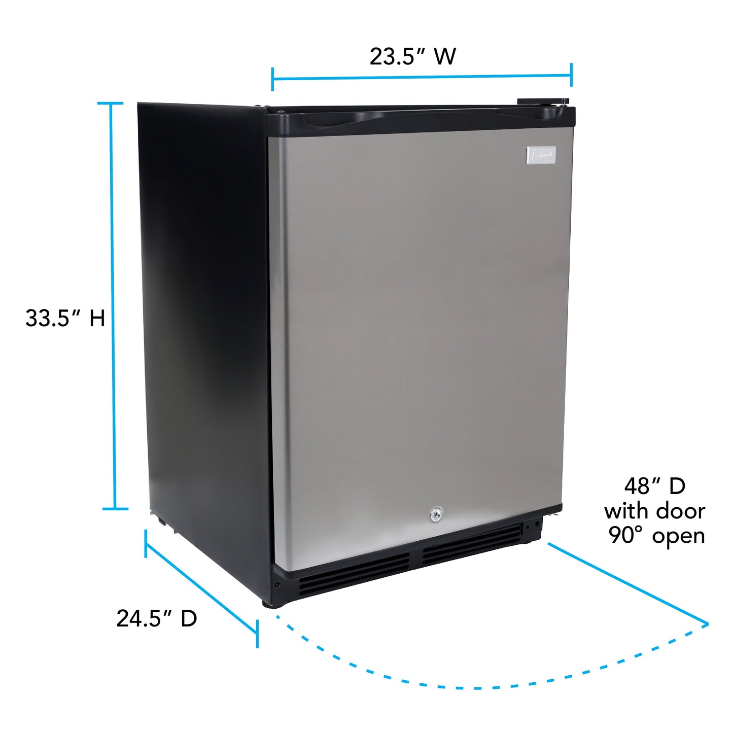 Avanti 5.2 cu. ft. Compact Refrigerator - Black