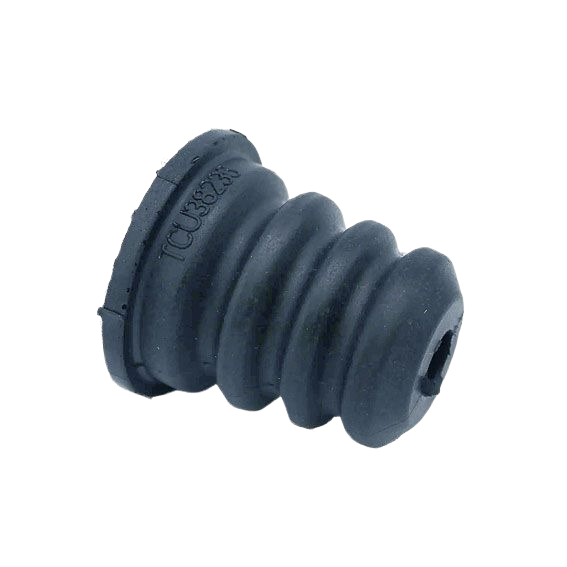 Urethane seat spring in black for John Deere equipment, suitable for automotive parts and mechanic tools collections