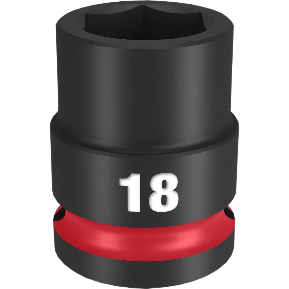 Milwaukee SHOCKWAVE™ Impact Duty 1/2" Drive 18MM Standard 6 Point Socket