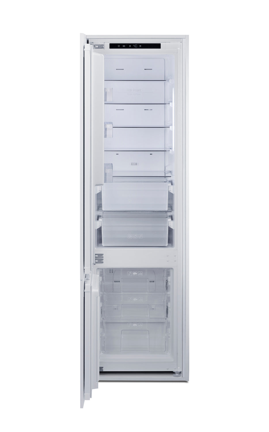 24" Wide Fully Integrated Bottom Mount Refrigerator-Freezer (Panel Not Included)
