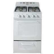 Avanti 24" Gas Range Oven - White