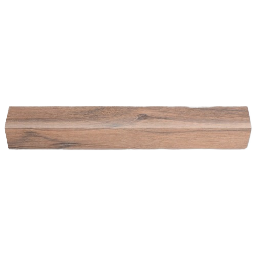 Smooth Bolivian Rosewood pen blank with rich chocolate brown and subtle purple tones for woodworking tools collection