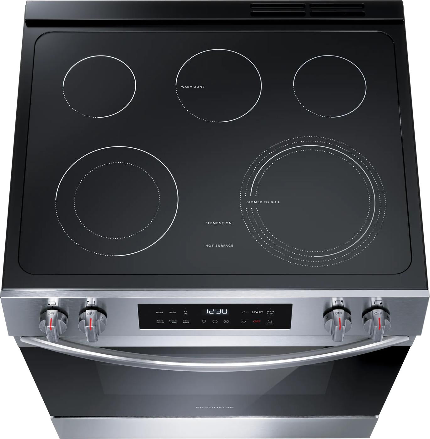 30" Front Control Electric Range with Air Fry