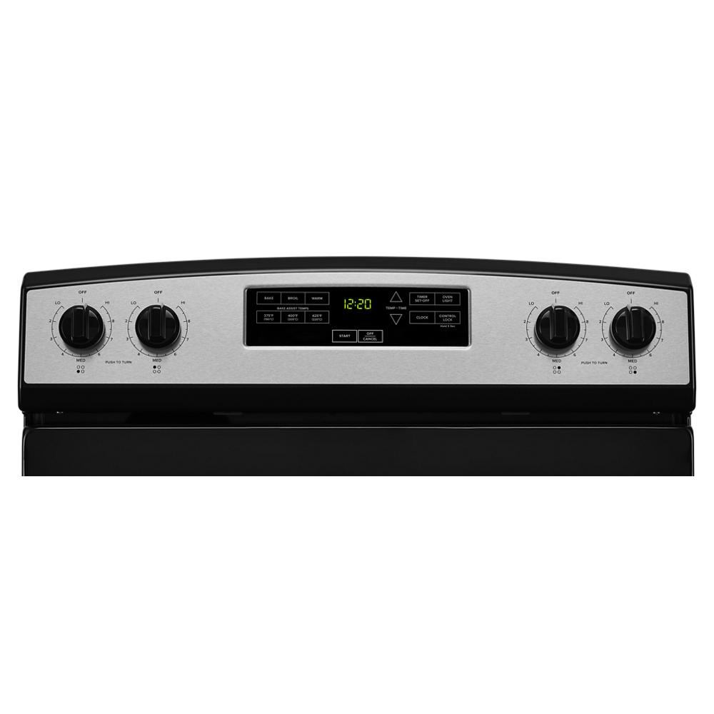 30-inch Amana® Electric Range with Extra-Large Oven Window