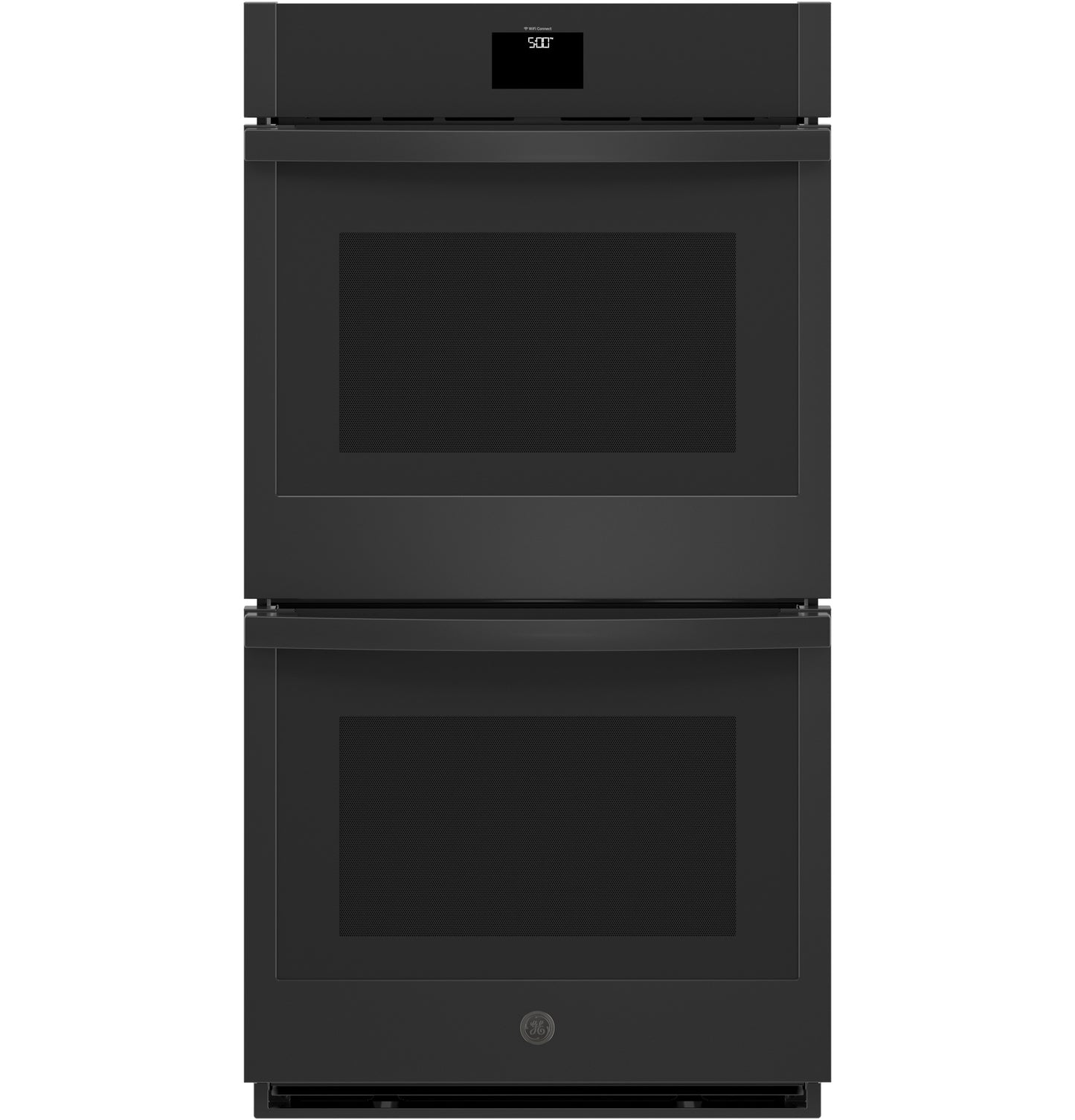 Black 27-inch double wall oven with digital control panel in Double Wall Ovens and Kitchen & Kitchenware collections