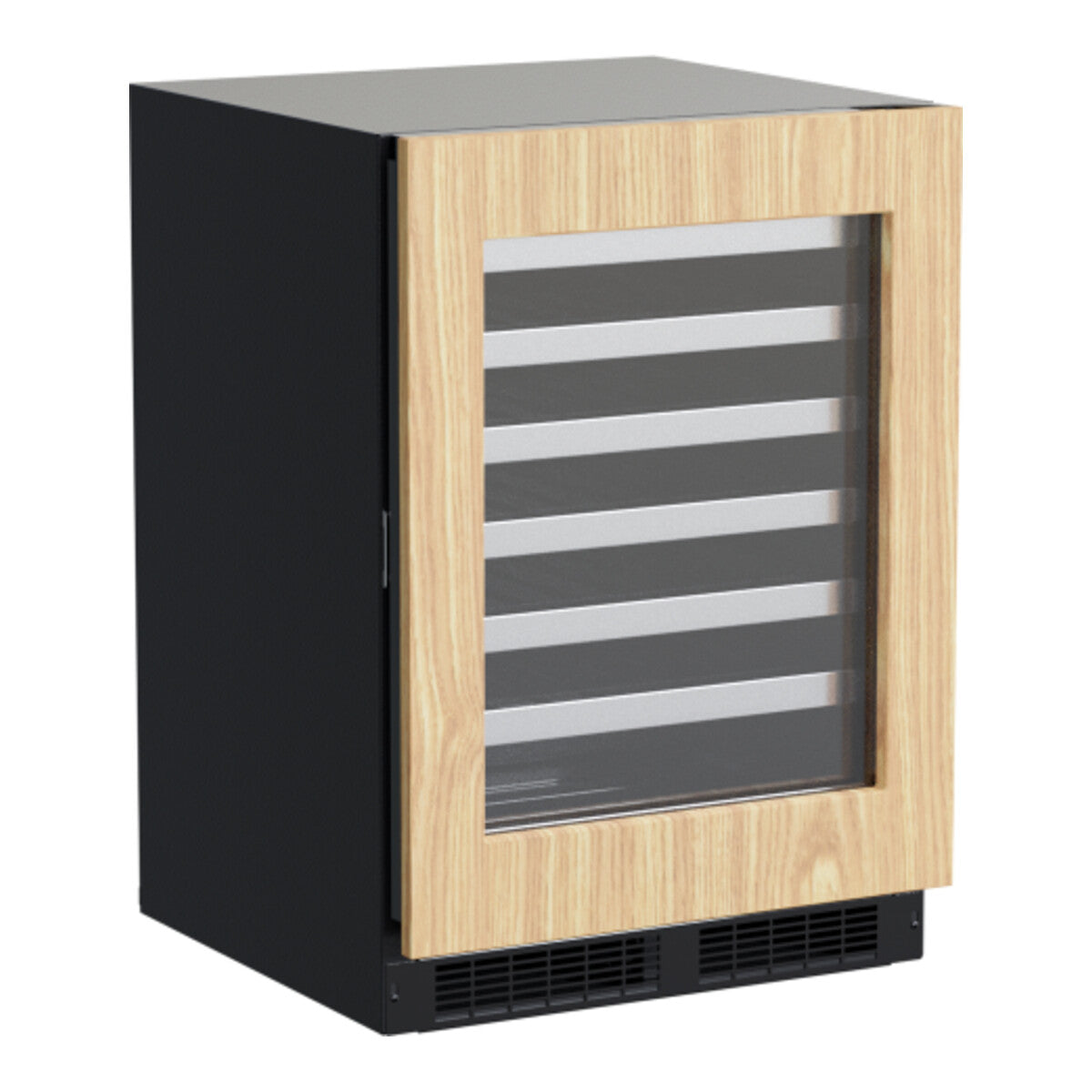 24-IN PROFESSIONAL BUILT-IN SINGLE ZONE WINE REFRIGERATOR WITH REVERSIBLE HINGE